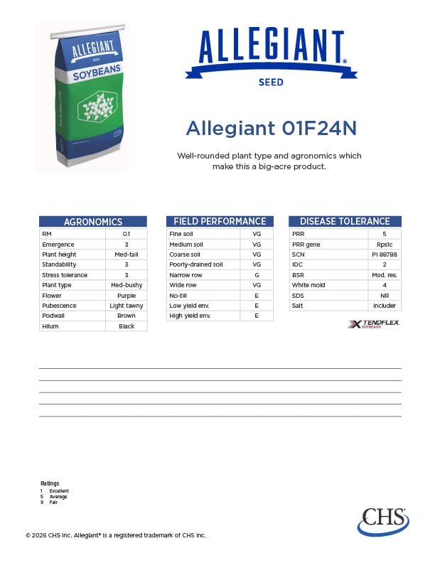 Allegiant 01F24N