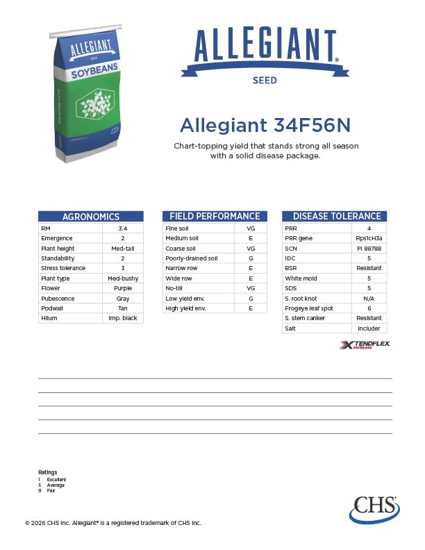 Allegiant 34F56N